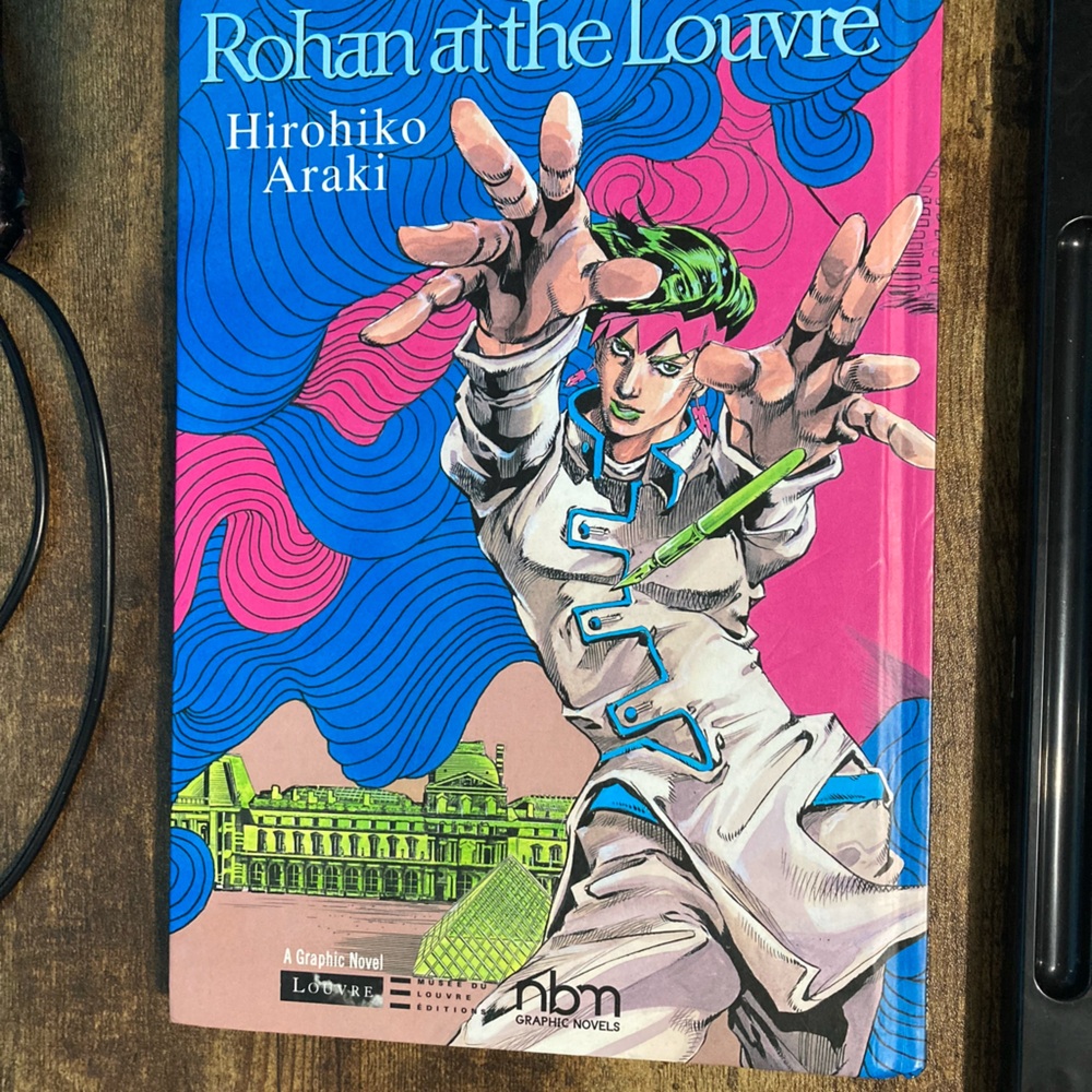 Rohan at the Louvre by Hirohiko Araki graphic novel manga book  - like new